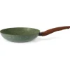 Natura Induction Koekenpan Zonder Teflon*Koekenpan 32cm met hout-look greep - VegeTek
