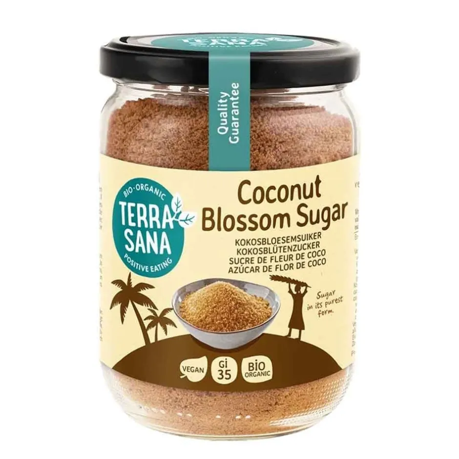 Terrasana Palm- & Kokosbloesemsuiker | Bakproducten*Kokosbloesemsuiker - 275g - BIO
