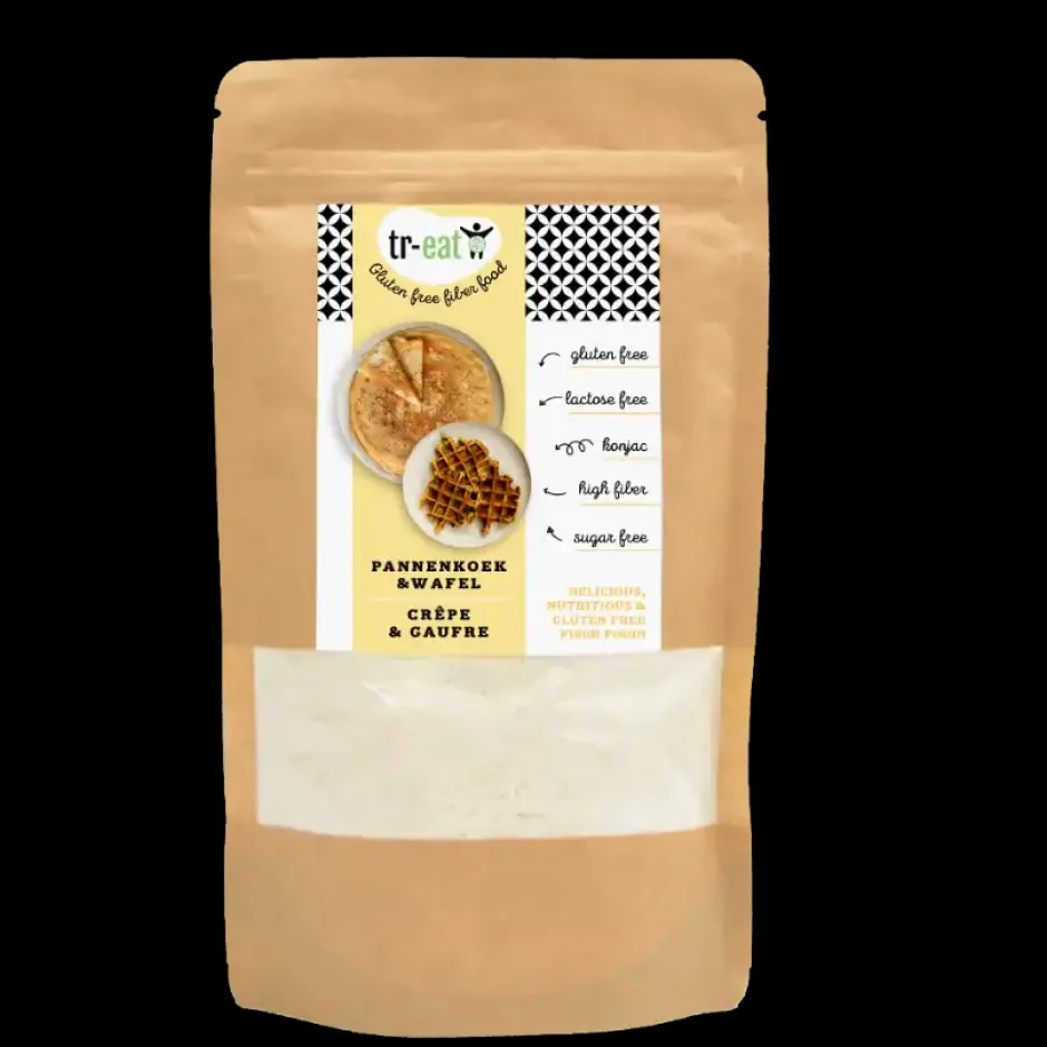 Treat Pudding En Pannenkoek | Paleo Mix Speciaal*KPNI Pannenkoek en Wafel mix 200g