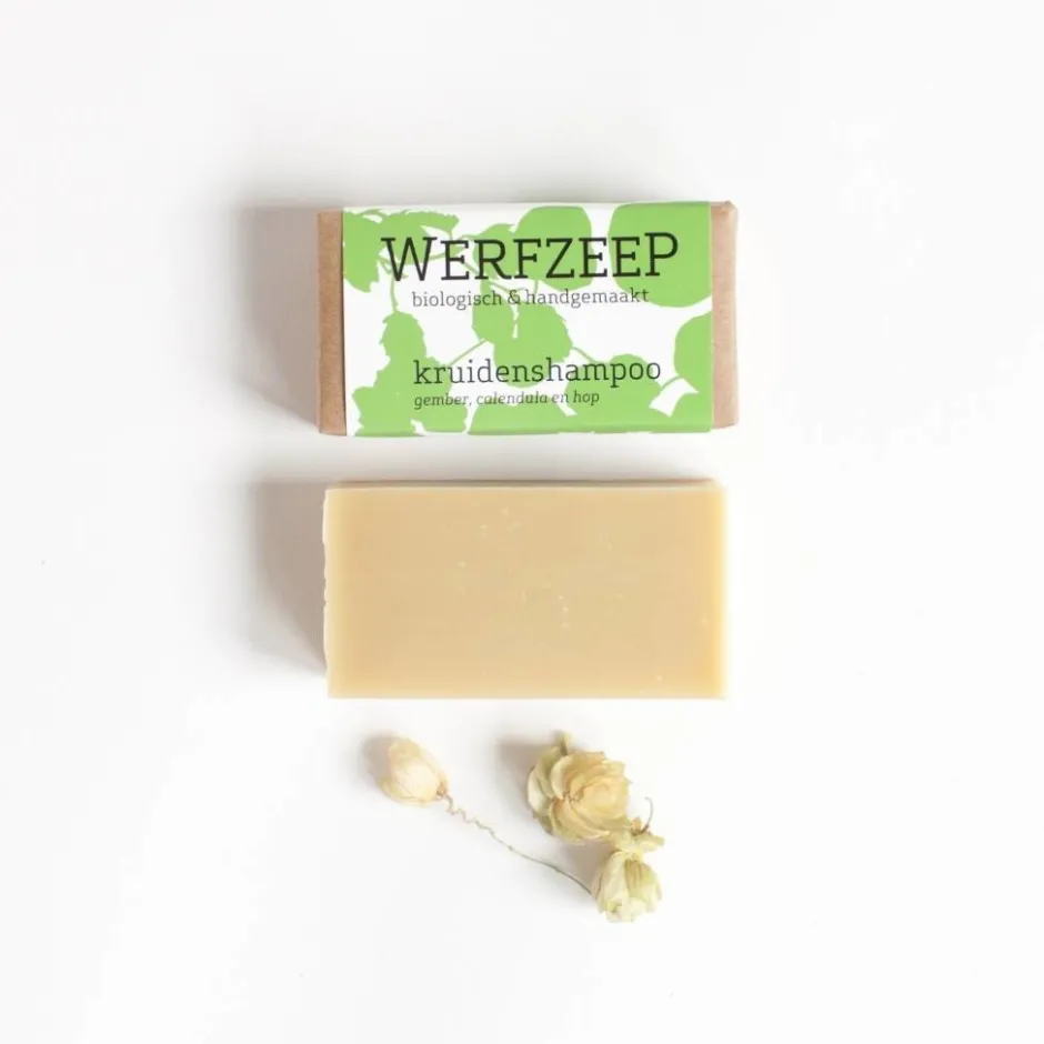 Werfzeep Haarverzorging/Shampoo En Conditioner | Shampoo Bars*Kruidenshampoo - Biologische Haarzeep 100gr