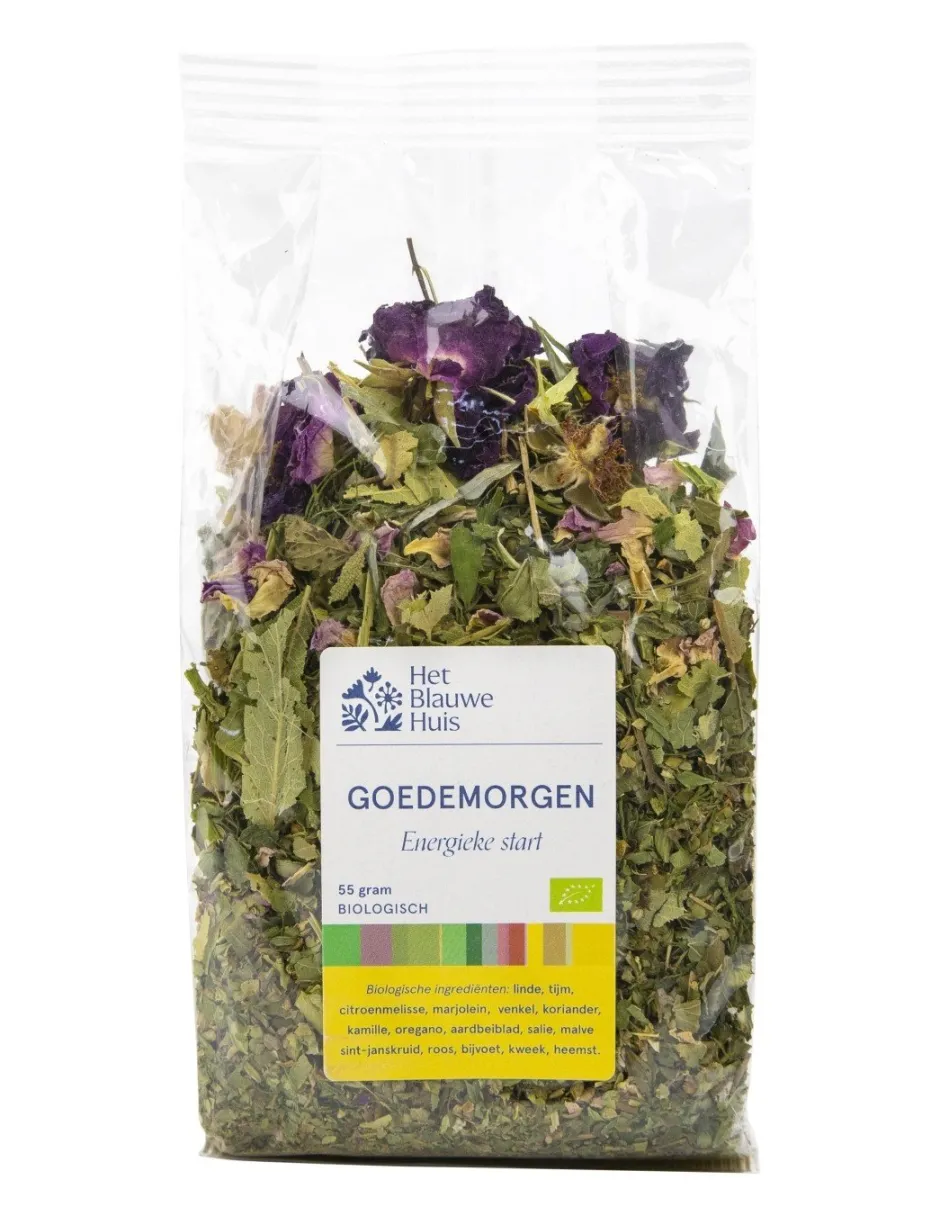 Het Blauwe Huis Thee*Kruidentheemengsel - Goedemorgen 55g