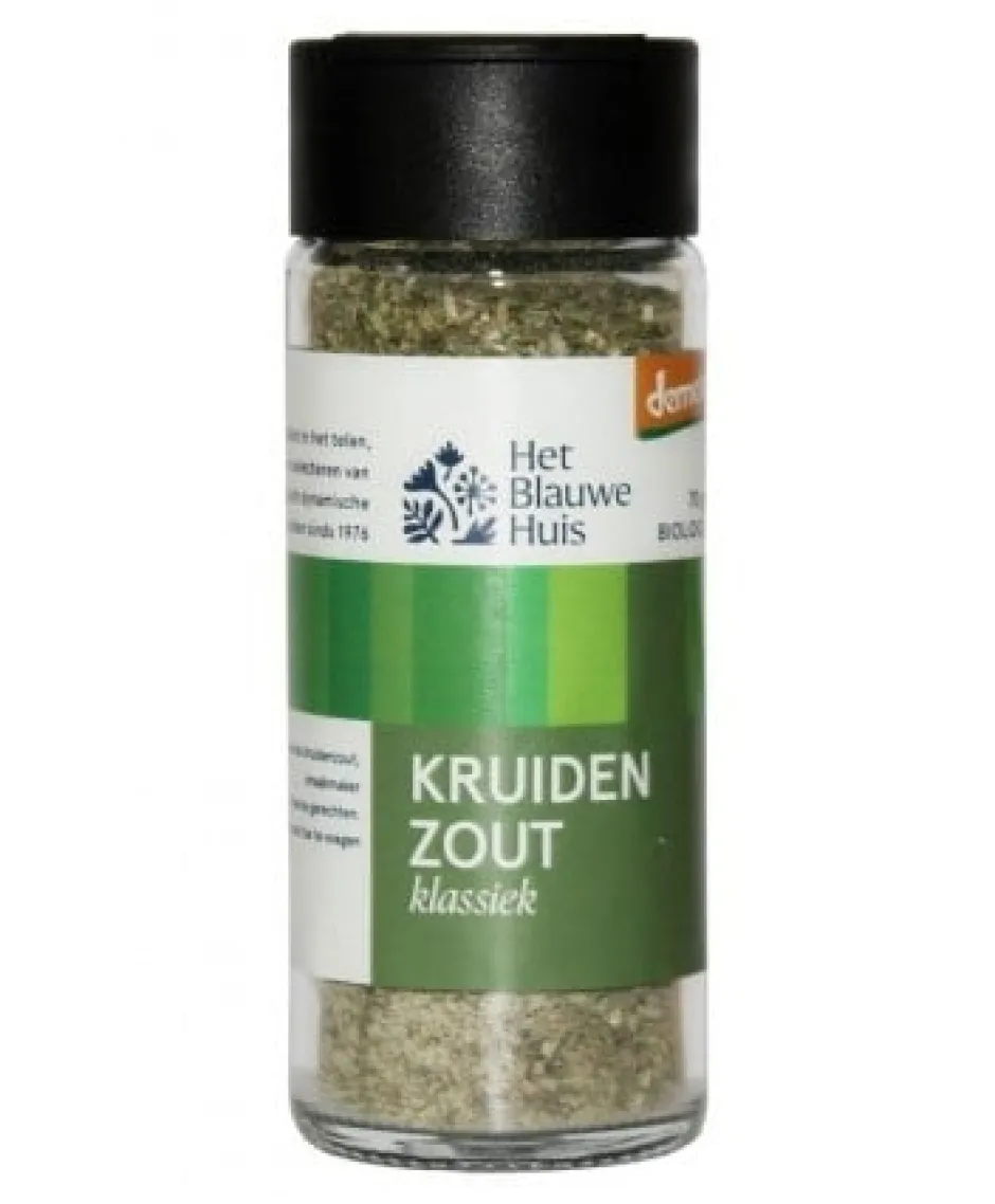 Het Blauwe Huis Zout | Kruidenmix*Kruidenzout - 70g - BIO