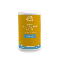 Mattisson Koffievervangers & Latte's*Kurkuma Latte Goldenmilk Reishi Ceylon Kaneel - 160g - BIO