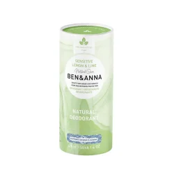 Ben & Anna Deodorant | Mannenverzorging*Lemon & Lime sensitive soda deodorant stick - 40g