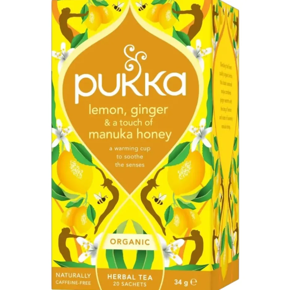 Pukka Thee*Lemon, Ginger & a touch of Manuka Honey - Kruidenthee - BIO