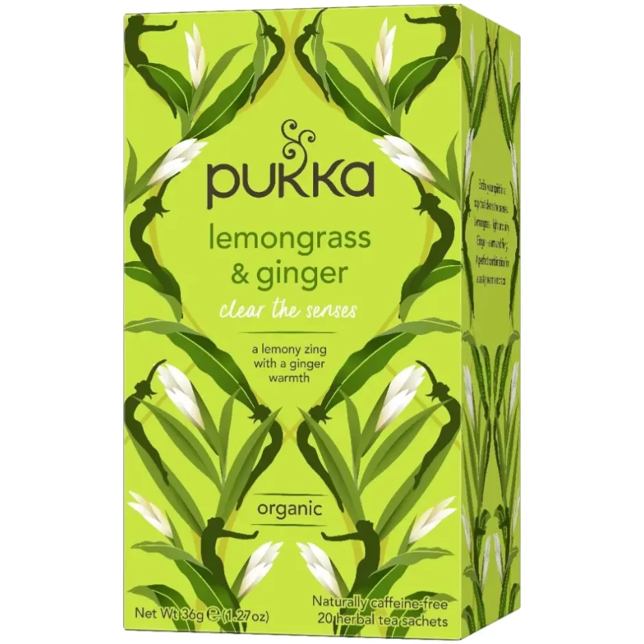 Pukka Thee | Paleo Aip*Lemongrass & ginger - kruidenthee