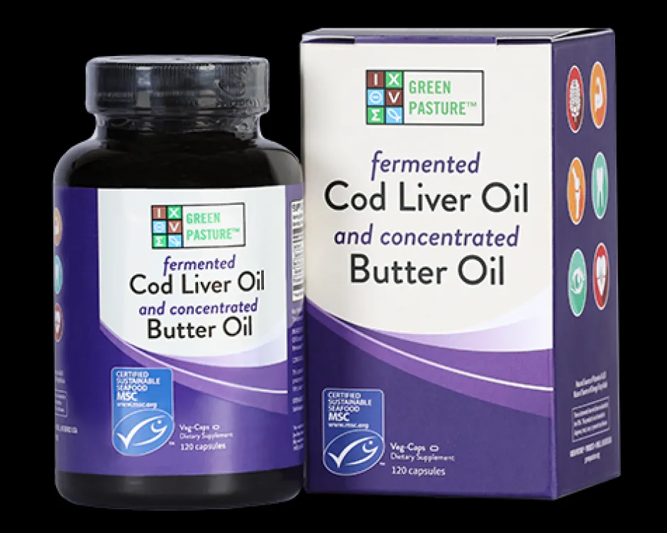 Hersenen | Visolie / Omega 3 / Levertraan*Levertraan & Boterolie - 120 capsules