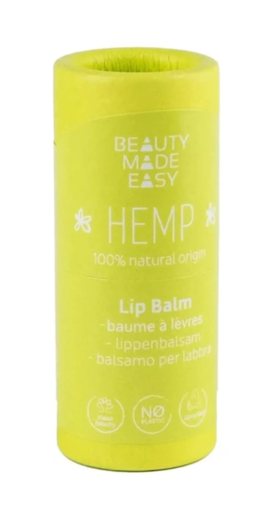 Beauty Made Easy Mannenverzorging | Lippen/Lippenbalsem*Lippenbalsem - Papertube - 5,5g