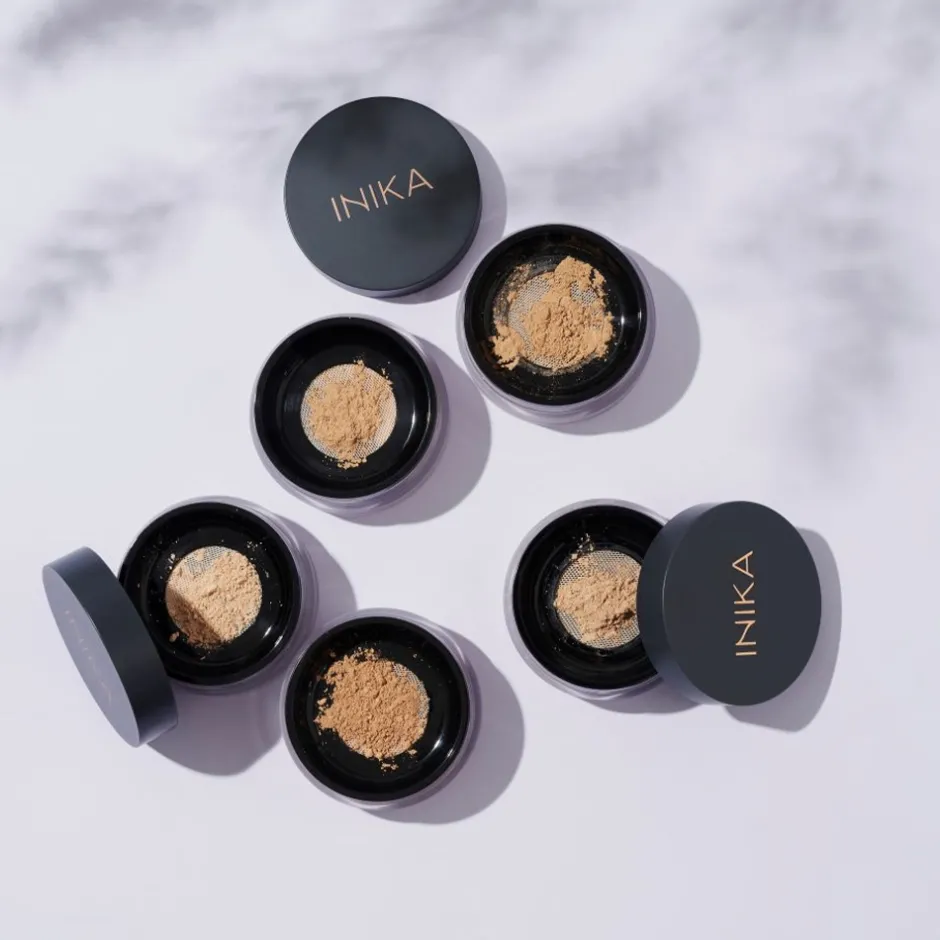 INIKA Gezicht/Poeder | Gezicht/Foundation*Loose Mineral Foundation SPF 25 – Strength - 8g - BIO