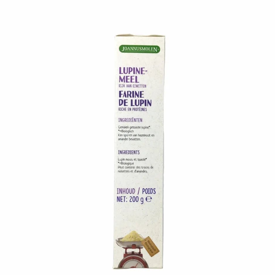 Joannusmolen Glutenvrij Meel | Bindmiddelen*Lupinemeel 200gr - BIO