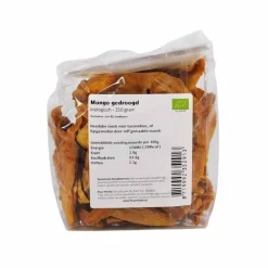 Puur Mieke Fruit & Noten | Bessen En Zuidvruchten*Mango reepjes gedroogd - 250g - BIO