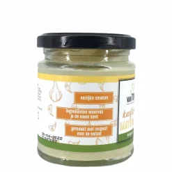 van TON Mayonaise En Mosterd*Mayonaise met knoflook (ongezoet) - 160g - BIO