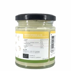 van TON Mayonaise En Mosterd*Mayonaise met knoflook (ongezoet) - 160g - BIO