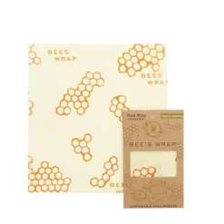 Bee's Wrap Wax Wraps En Katoenen Zakjes | Bewaren En Meenemen*Medium Wrap - 25 x 27,5 cm - Single