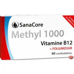 Sanacore Stress | Immuunsysteem*Methyl 1000 Vitamine B12 60 tabletten