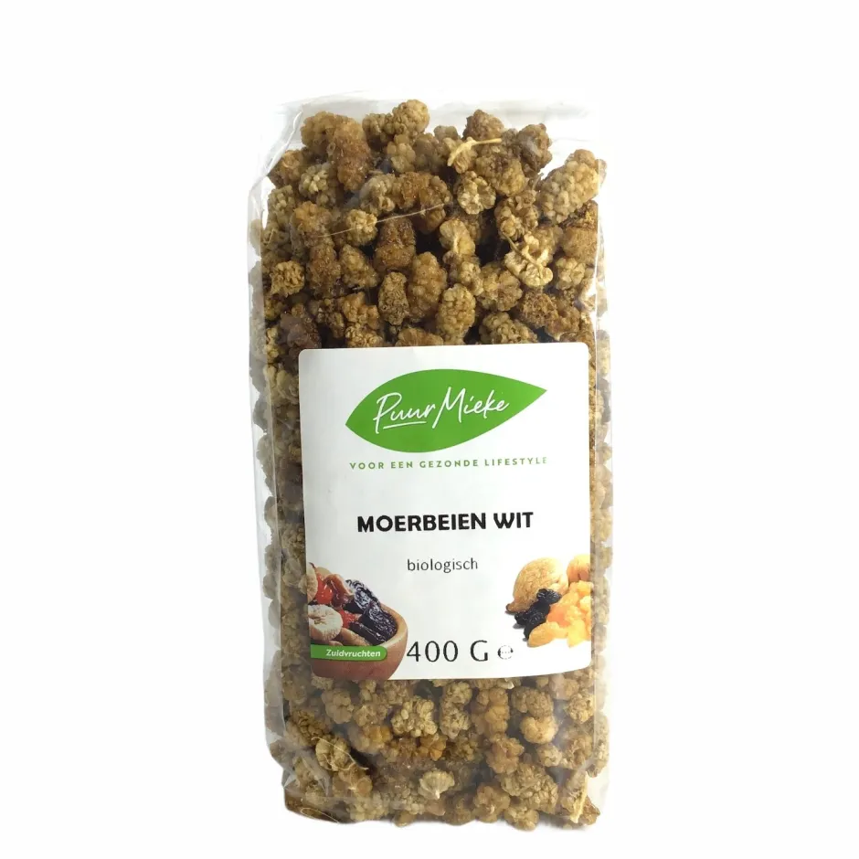 Puur Mieke Bessen En Zuidvruchten | Paleo Aip*Moerbeien wit - 400g - BIO