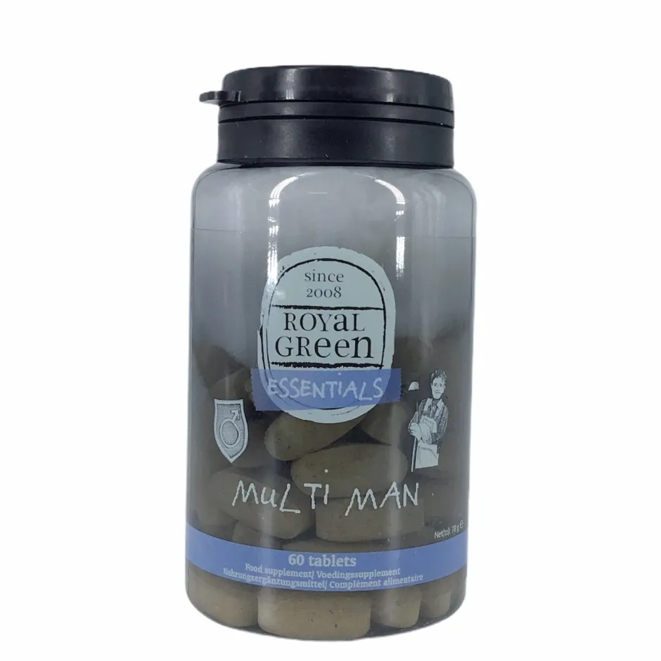 Royal Green Weerstand | Selenium*Multi Man - 60 Tabletten