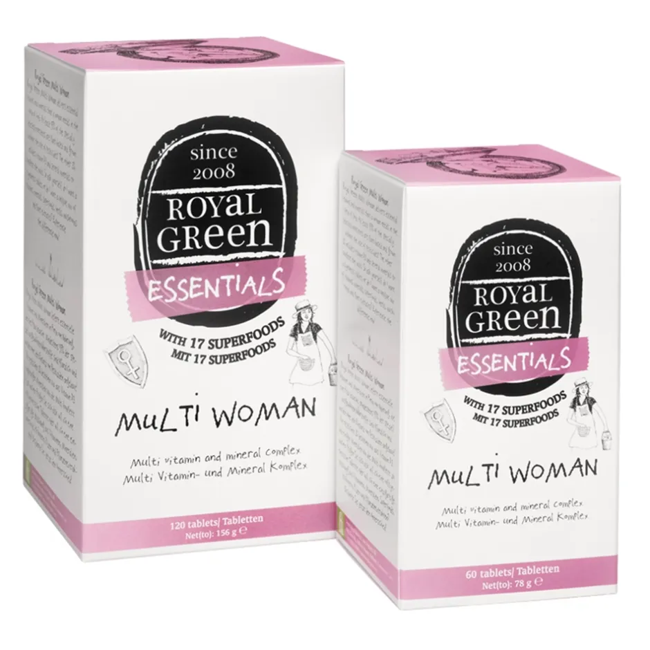 Royal Green Vrouw | Weerstand*Multi Woman - 120 tabletten