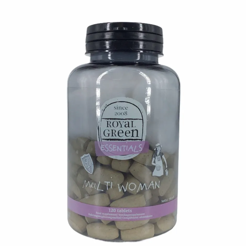 Royal Green Vrouw | Weerstand*Multi Woman - 120 tabletten