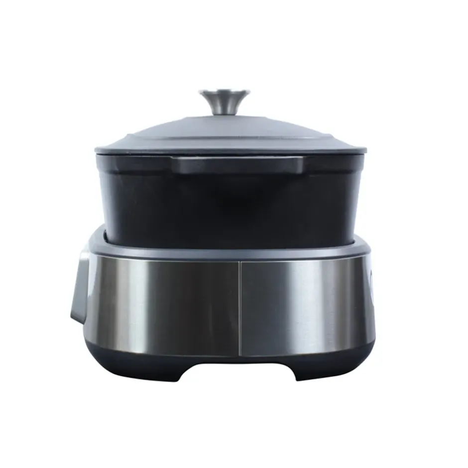 Wartmann Slowcooker / Multicooker | Braadpan*Multicooker / Slowcooker - Gietijzer - Zwart - 5,5l