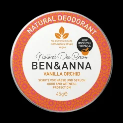 Ben & Anna Deodorant*Natuurlijke Deodorant Creme - Vanilla Orchid - 45gr