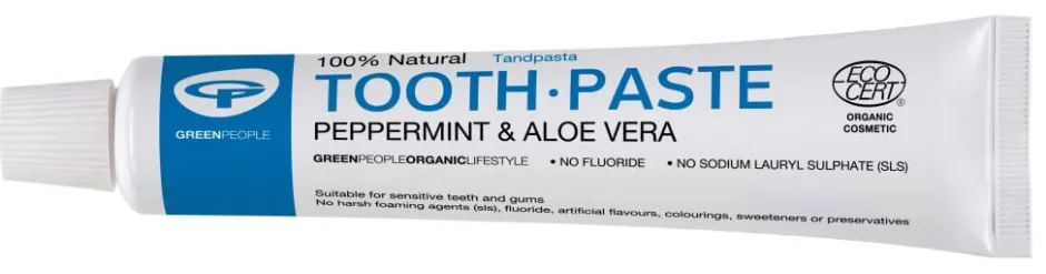 Green People Tandpasta*Natuurlijke Tandpasta - Pepermunt & Aloë Vera - 50ml