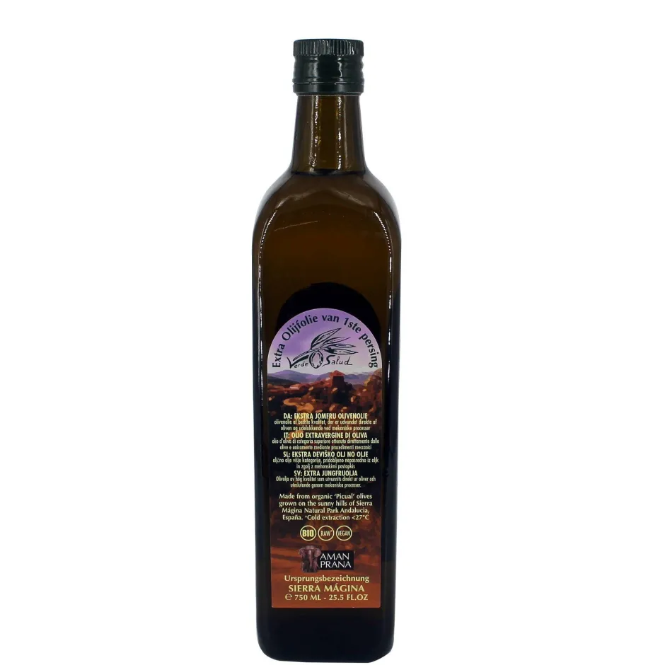 Amanprana Paleo Aip | Olijfolie*Olijfolie Verde Salud extra Vierge - 750ml - BIO