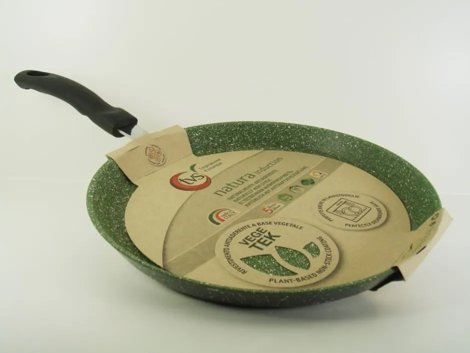 Natura Induction Koekenpan Zonder Teflon*Pannenkoekenpan / Crêpepan - 25cm - VegeTek