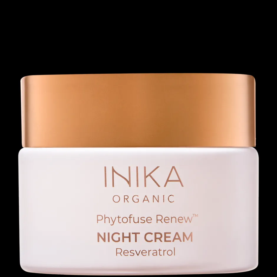 INIKA Rimpels | Dag- En Nachtcrème*Phytofuse Renew™ Night Cream - BIO