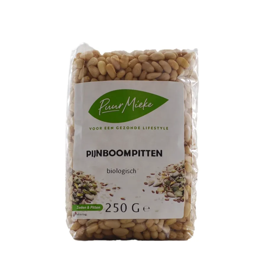 Puur Mieke Biologische Zaden En Pitten*Pijnboompitten - 250g - BIO