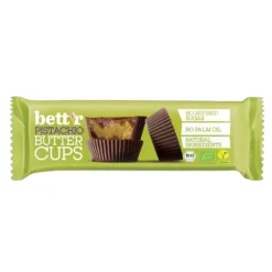 Bett'r Chocolade*Pistache Butter Cups - 39g - BIO