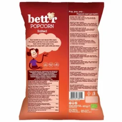 Bett'r Chips & Zoutjes*Popcorn Zout - 60g - BIO
