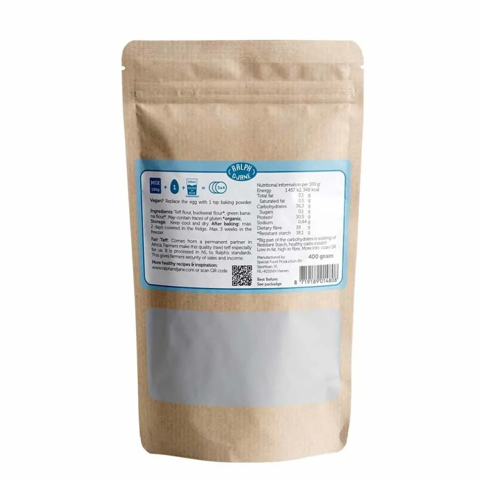 Ralph & Jane Pudding En Pannenkoek*Power Pancake mix - 400g