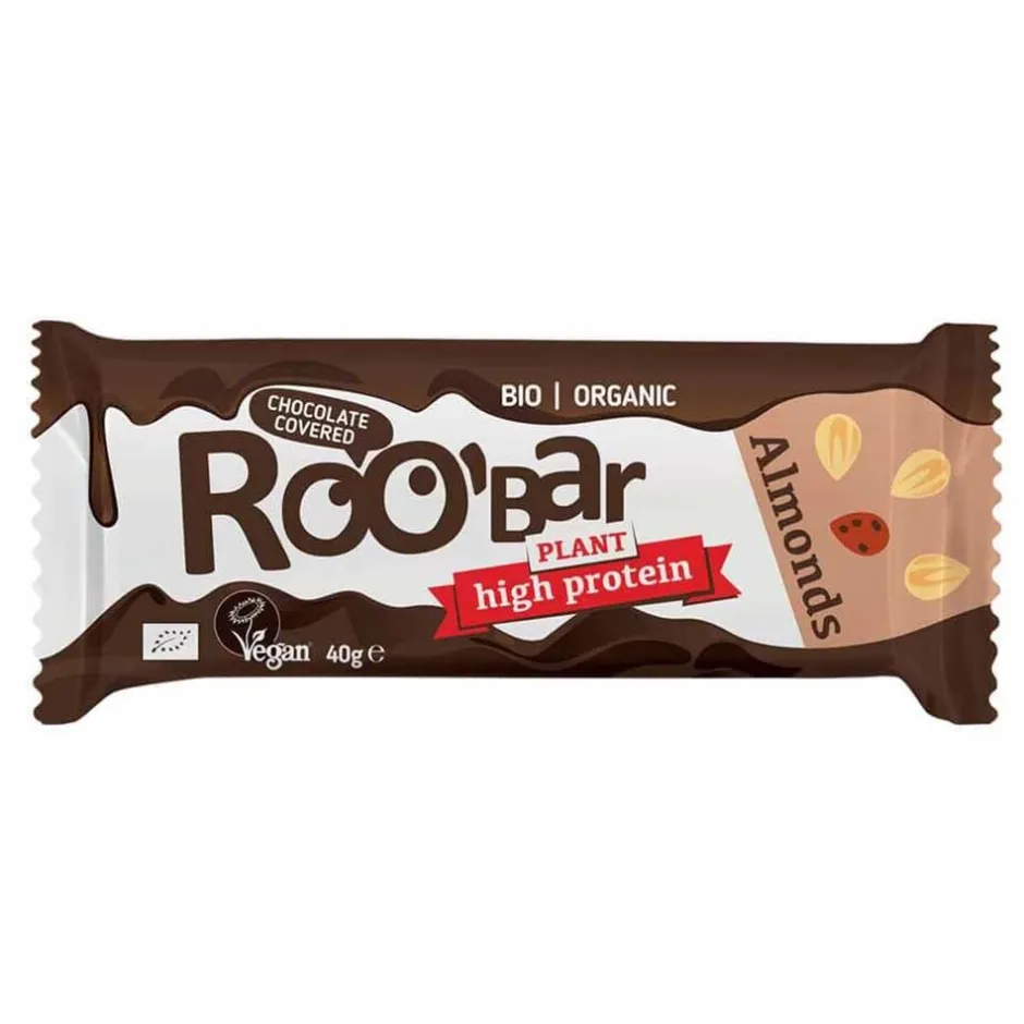 Roobar Spieren | Repen*Protein Chocolate Covered Almond BIO - 40g