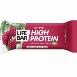 Lifefood Repen*Proteïnereep Framboos - 40g - BIO