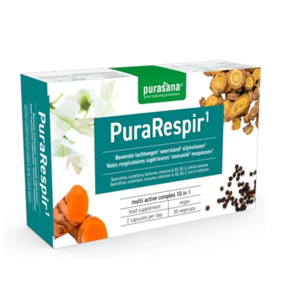 Purasana Immuunsysteem | Overige Vitamines*PuraRespir - 30vcaps