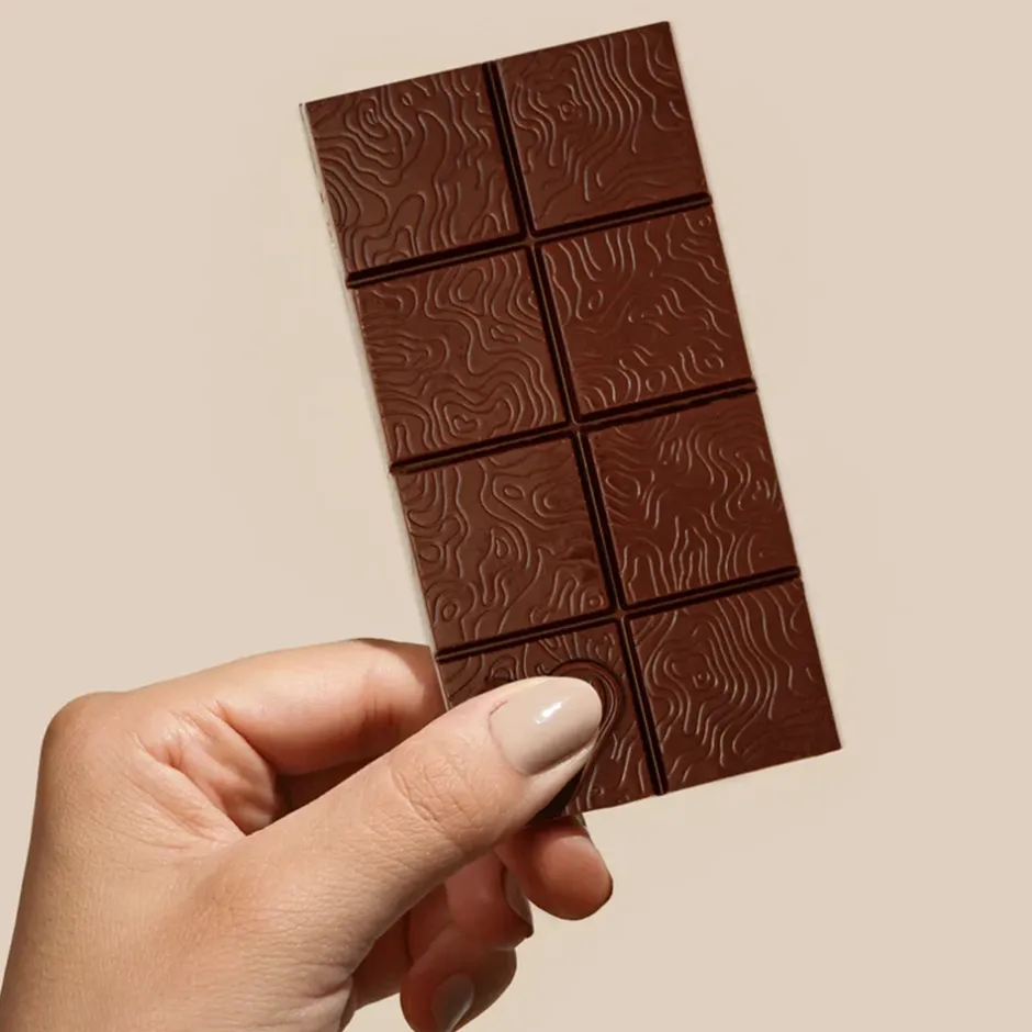 Funky Fat Choc Chocolade | Cacao*Pure Chocolade met Hazelnoot en MCT - BIO