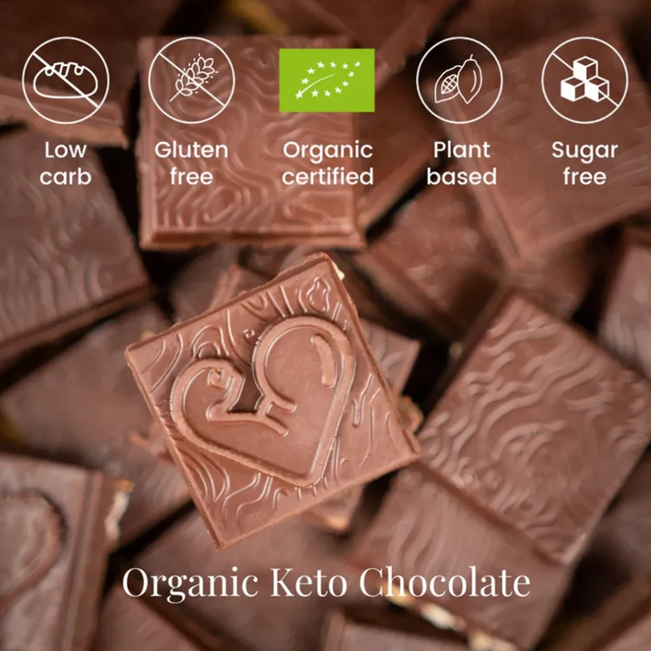 Funky Fat Choc Chocolade | Cacao*Pure Chocolade met Koffie en MCT - BIO