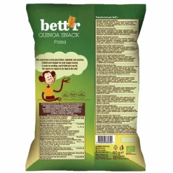 Bett'r Chips & Zoutjes*Quinoa Snack Pizza - 50g - BIO