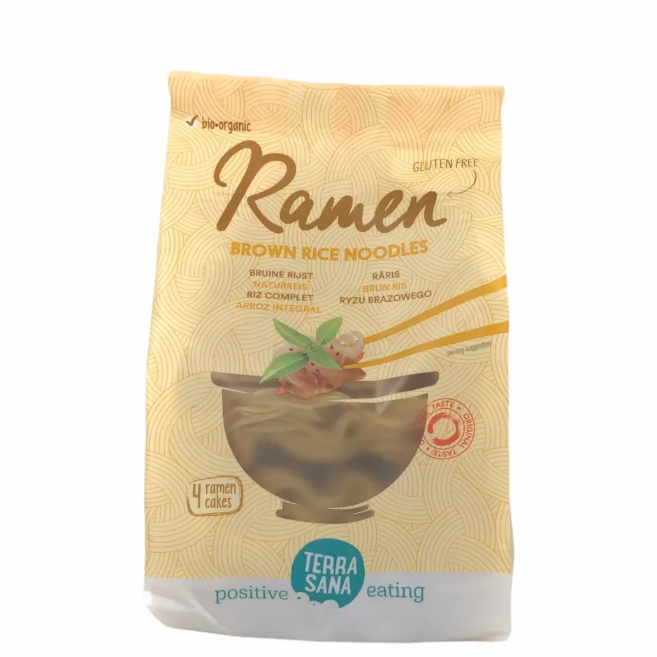 Terrasana Pasta, Pizza En Noodles*Ramen bruine rijstnoodles - 280g - BIO
