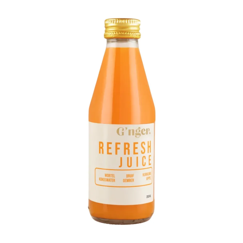 G'nger Energie | Gember*Refresh Gembersap - 200ml