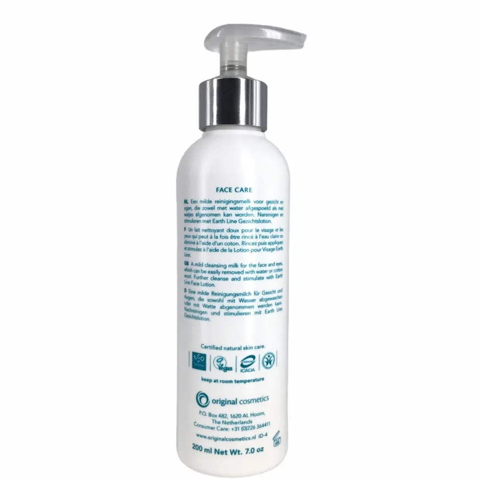Earth Line Reiniging | Reiniging*Reinigingsmelk Vitamine E - 200ml