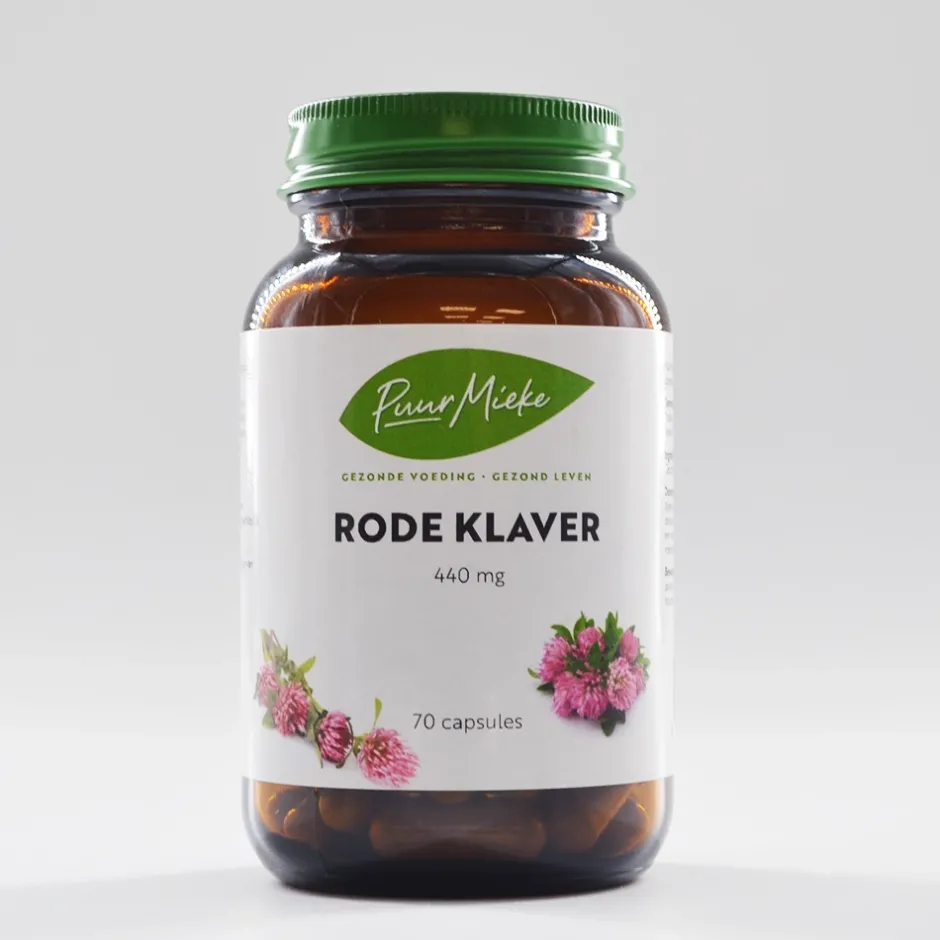 Puur Mieke Vrouw | Nachtrust*Rode klaver - 440mg - 70 caps