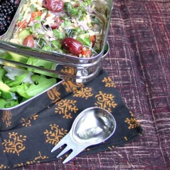 ECOlunchbox Rvs Lunchtrommels | Keukenhulpjes*RVS Spork - 1 stuk