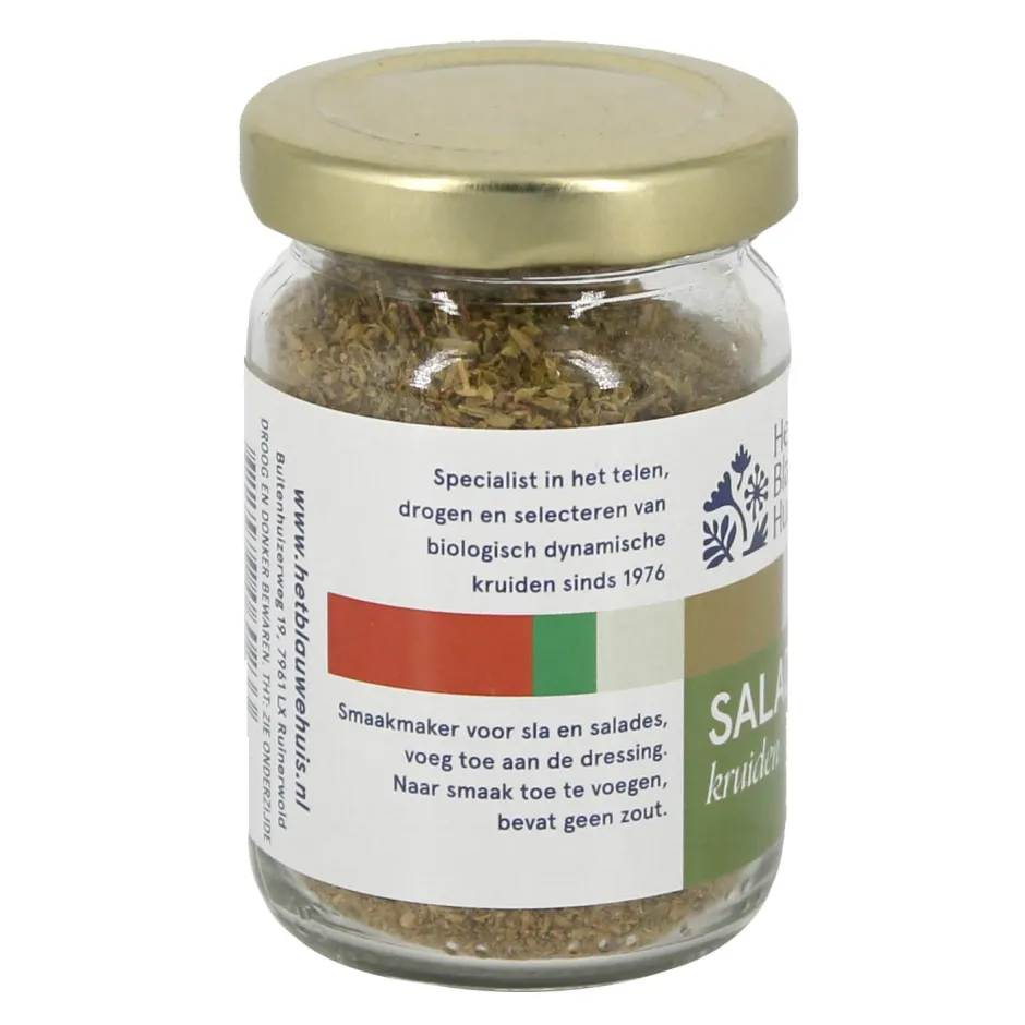 Het Blauwe Huis Kruidenmix*Salade Kruiden - 25g - BIO