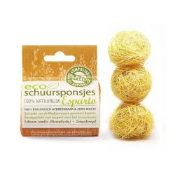 Eco-schuursponsjes Afwassponsjes, Doekjes En Borstels | Afwasborstels, Doekjes En Sponsjes*Schuurspons ESPARTO