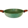 Natura Induction Hapjespan Zonder Teflon*Serveer-/hapjespan 28cm met 2 grepen - VegeTek