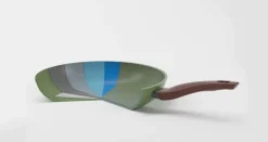 Natura Induction Hapjespan Zonder Teflon*Serveer-/hapjespan met 2 grepen - VegeTek
