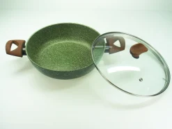 Natura Induction Hapjespan Zonder Teflon*Serveer-/hapjespan met 2 grepen - VegeTek