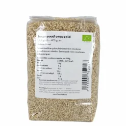 Puur Mieke Zaden | Sushi Producten*Sesamzaad ongepeld - 400g - BIO